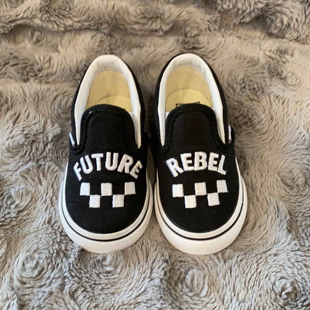 Vans slip on sneakers